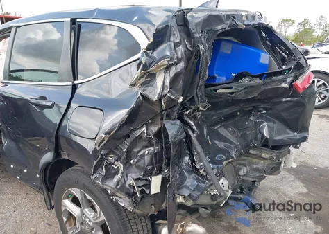 2017 Honda Cr-V Ex-L/Ex-L Navi from USA, damaged, VIN 7FARW1H89HE022411